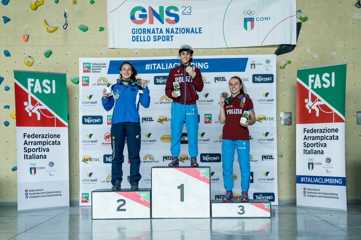Arrampicata, Campionati Italiani, Rogora e Schenk campioni di LEAD