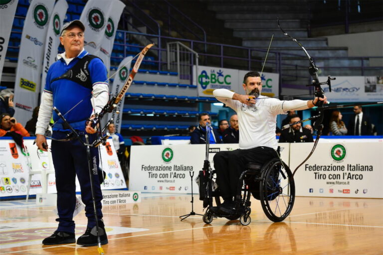Tiro con l’arco, XXXVII Campionato Italiano indoor para-archery, al Pala Igor di Novara il primo evento 2024 Fitarco