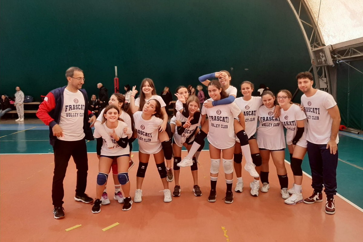 Volley Club Frascati, Under 12, Abbruciati: “Gruppo numeroso che si può togliere soddisfazioni”