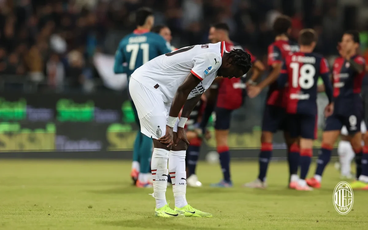 Pareggio 3-3 tra Cagliari e Milan