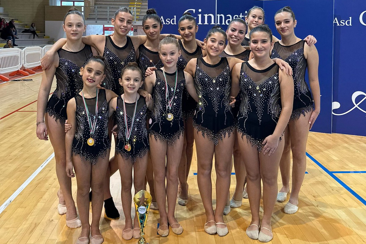 Ginnastica ritmica, Polisportiva Borghesiana, Compagno: “Bella prestazione delle ragazze a Cisterna”