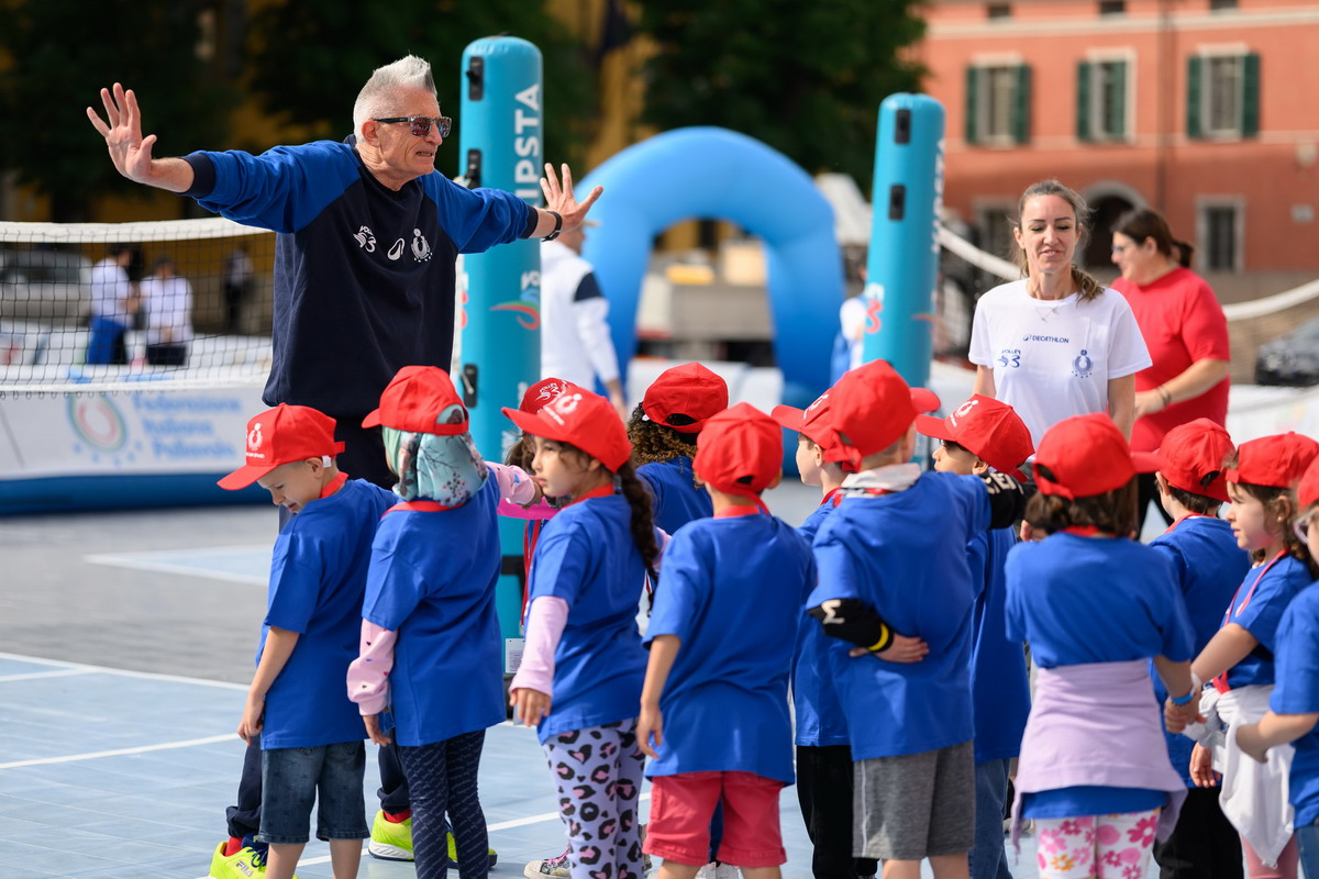 Volley S3 a Mantova, piazza Sordello è un villaggio di gioco e divertimento