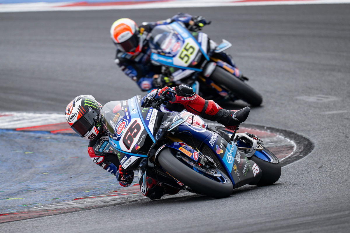 Pata Maxus Yamaha chiude un test produttivo a Misano prima del round