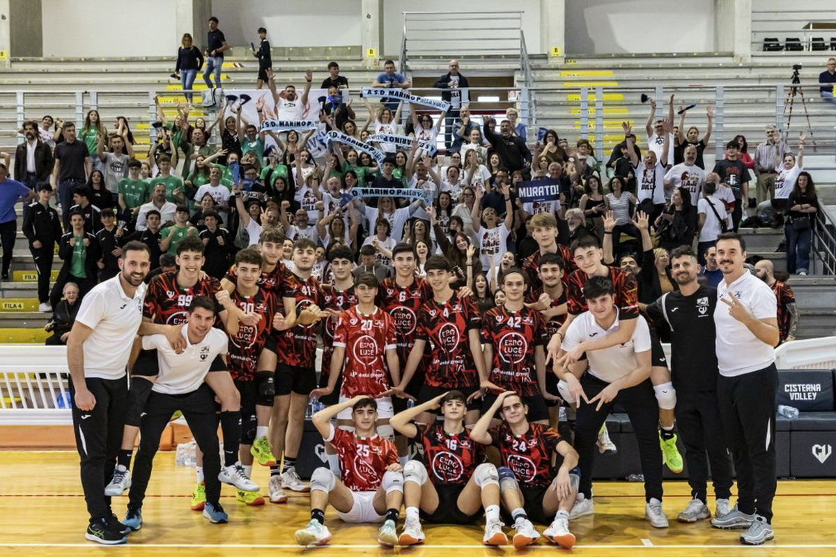 Volley, Marino Pallavolo fa il bis, anche l’Under 17 maschile è campione regionale. Vazzana: “Titolo fortemente voluto”