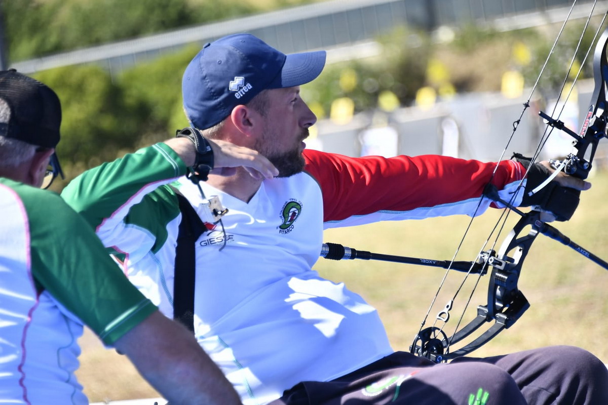 Tiro con l’arco, European Para-Archery Cup, Panella in finale per l’oro W1, Sarti e Pellizzari per il bronzo