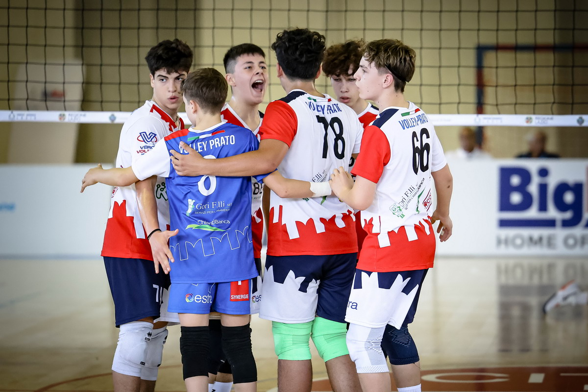 Volley, BigMat FNG Under 15 Maschili, superati al tie-break i Diavoli Rosa, la Mint Vero Volley Monza è Campione d’Italia