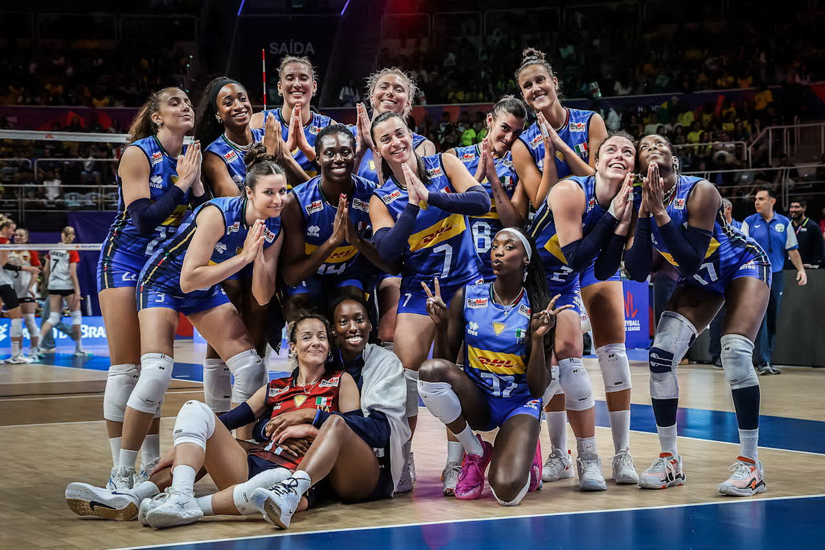 Volley, VNL Femminile, bis azzurro al Maracanazinho: piegata la Germania 3-2
