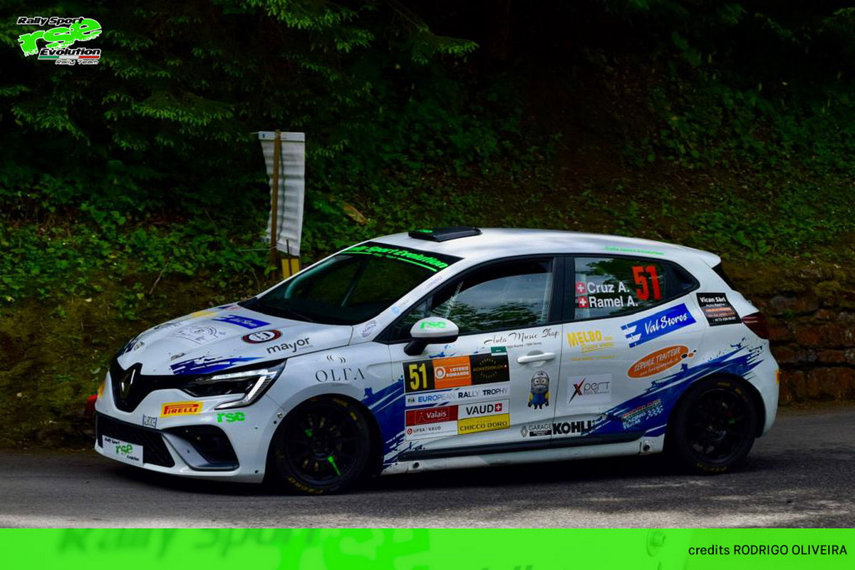 European Rally Trophy, Cruz centra il podio allo Chablais