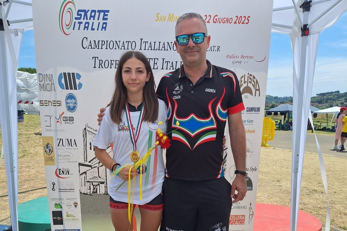 Pattinaggio velocità, Campionessa d’Italia 2025, la Fregenese Zorzi show e la staffetta a San Miniato