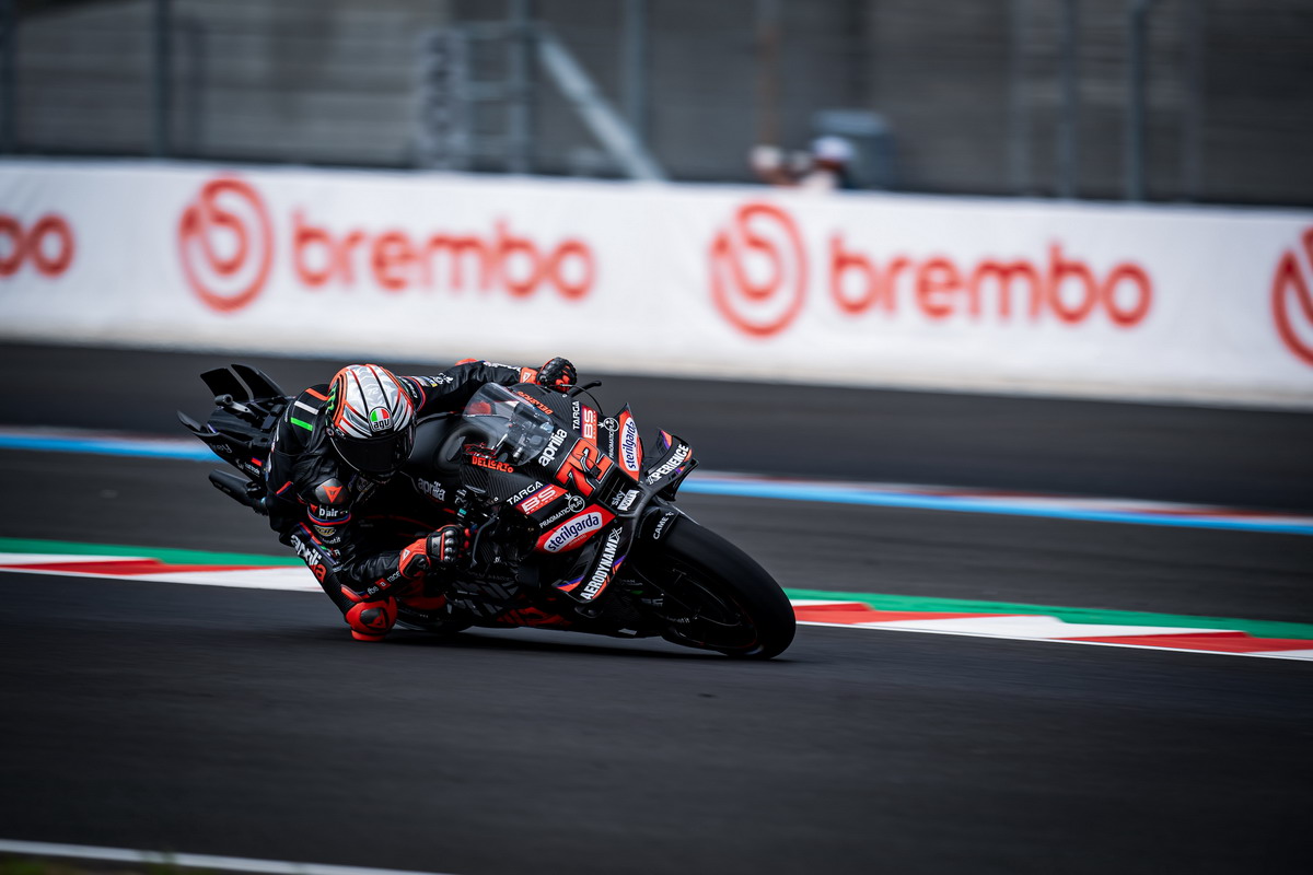Due Aprilia RS-GP25 nei punti nella sprint a Balaton Park