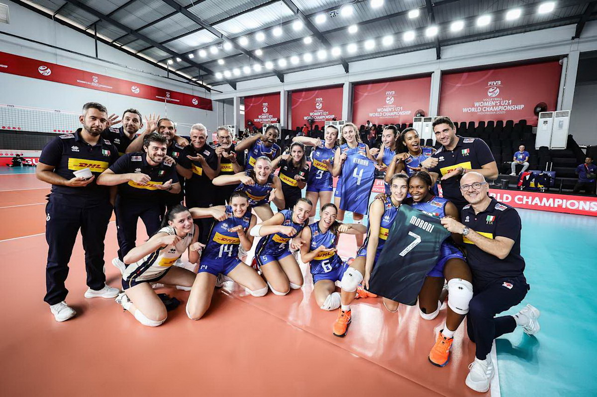 Volley, Mondiali Under 21 Femminili, quarta vittoria per l’Italia, superato l’Egitto 3-0