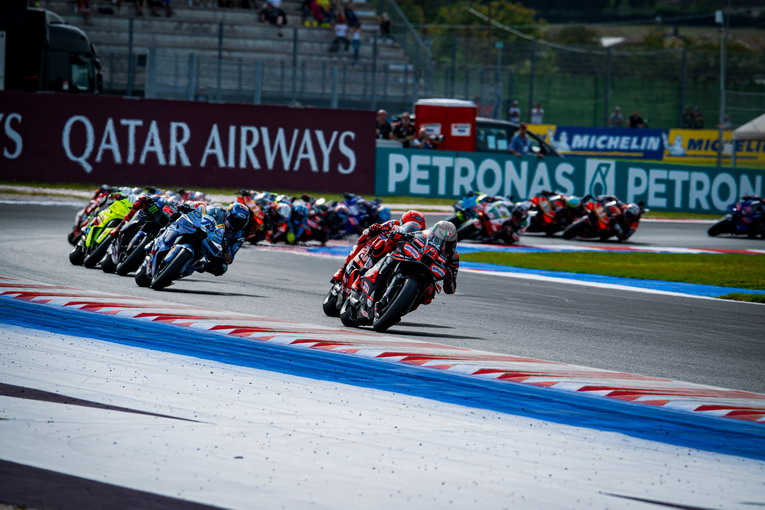 Dominio di Marco Bezzecchi nella giornata di sabato a Misano