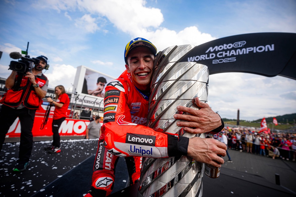 Marc Márquez e Ducati Campioni del Mondo MotoGP 2025