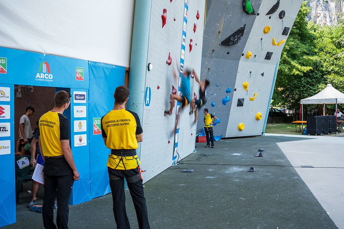 Arrampicata, il top dell’arrampicata sportiva italiana in sfida nel centro tecnico federale di Arco