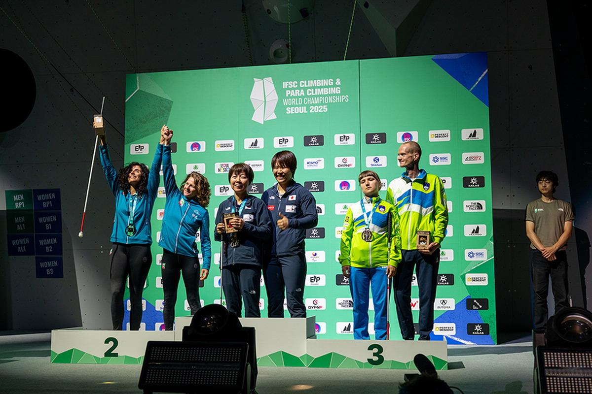 Arrampicata, 2 vice campionesse del Mondo per l’Italian Team di para climbing a Seul